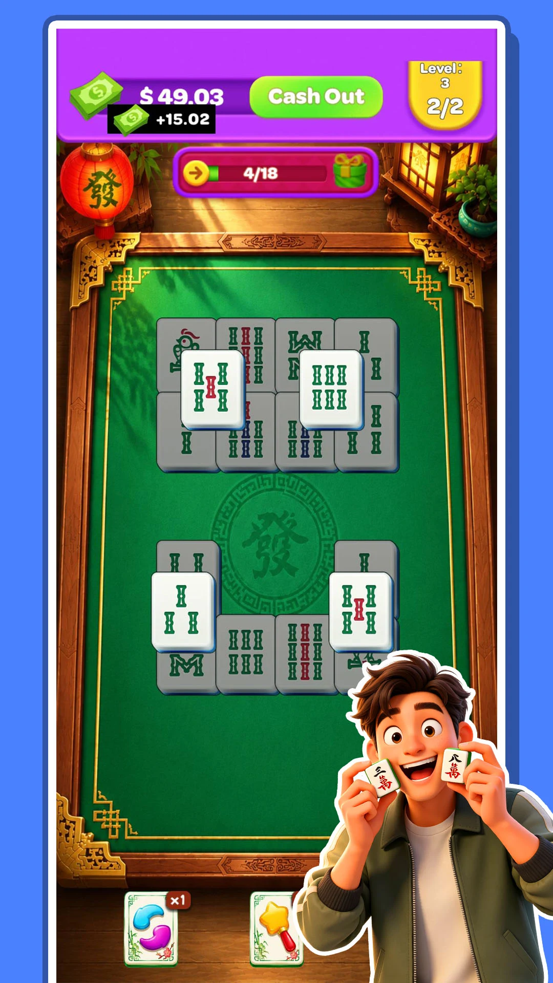 Mahjong Tile Journey Puzzle screenshot
